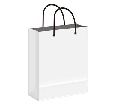 White paper bags