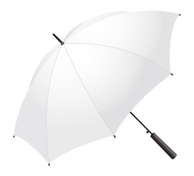 A white umbrella