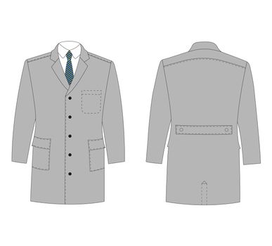 Men's professional work clothing