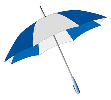 Umbrella on a white background