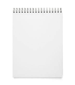 A blank sheet of paper notes
