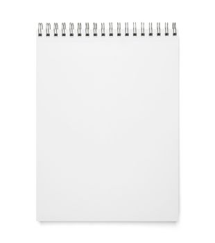 A blank sheet of paper notes