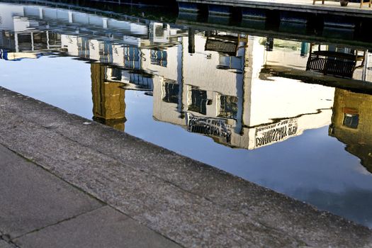 London. Regent canal