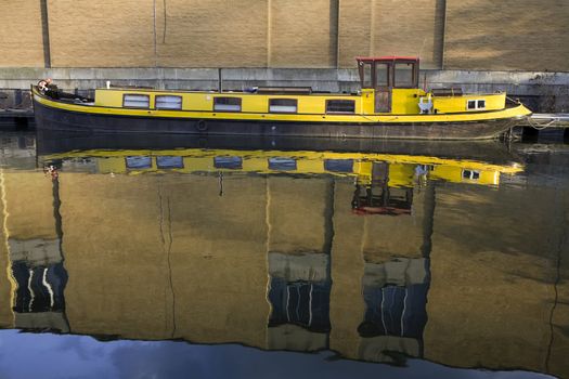 The Regent canal boat in Camden Lock, London