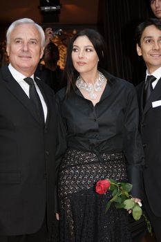 Monica Bellucci in Moscow. Opening of shop "Cartier" 2005 year
