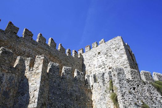 Fortress wall in Alanya, Turkey