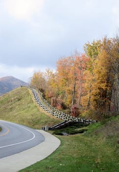 Asheville in the fall