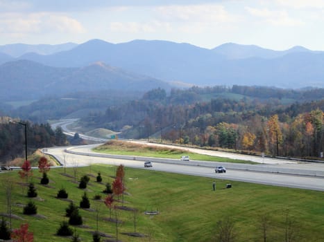 Asheville in the fall