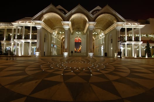 Roman architecture in fisherman wharf, Macao