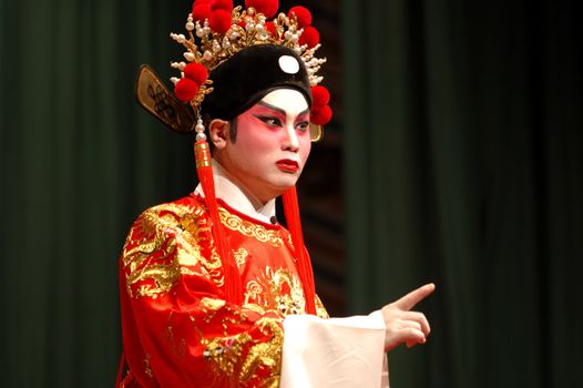 The performance of Guang Dong (Chinese) opera