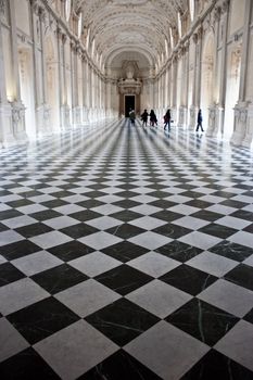 Diana's Gallery in Venaria Reale (Italy) royal palace