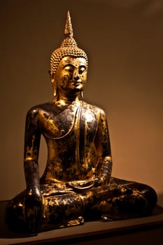 Detail of a Sitting Bodhisattva, 2nd century A.C. - crop composed to be used as icon