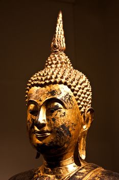 Detail of a Sitting Bodhisattva, 2nd century A.C. - crop composed to be used as icon