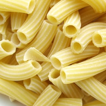 Detail of Macaroni pasta useful as a background