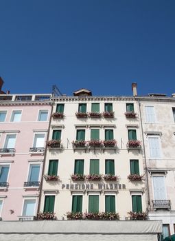 An set of apartments in Venice , Italy