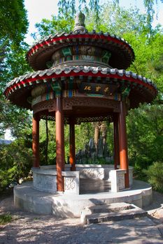 Detail in a residence of Qing Dynasty, close to Forbidden City, Beijing