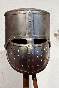 Detail of medieval armour, north Italy, Piemonte,  XIV century