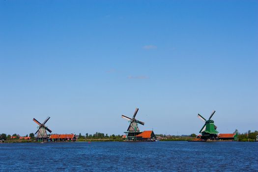 Mills in Holland, traditional and direct landmark of the country