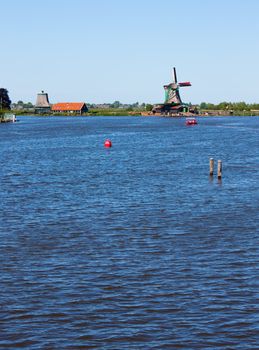 Mills in Holland, traditional and direct landmark of the country