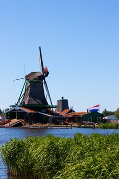 Mills in Holland, traditional and direct landmark of the country