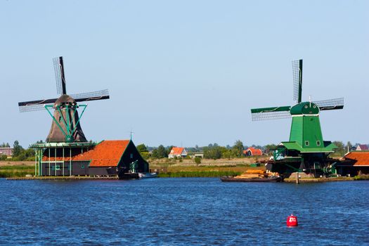 Mills in Holland, traditional and direct landmark of the country
