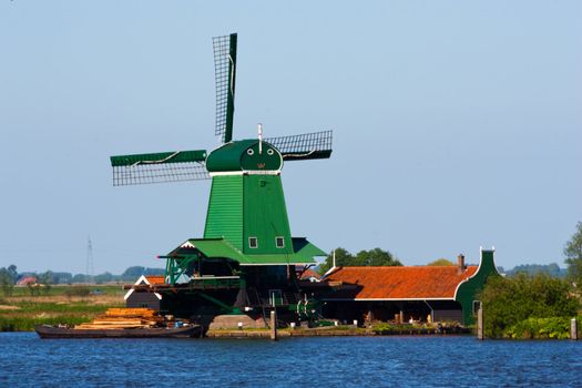 Mills in Holland, traditional and direct landmark of the country
