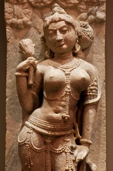 Statue of holy dancer, south east of Asia
