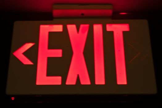 Emergency exit signal, useful for concepts