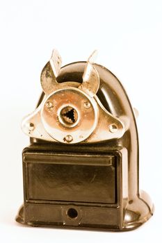 Pencil sharpener made of bachelite, East Europe