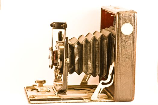 Antique camera, aged 1900, from Germany, currently in an Italian collection