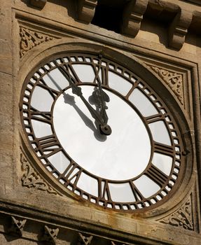 Old mechanical clock