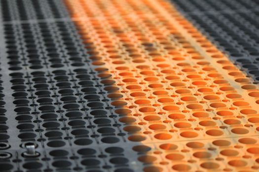 teleski ground orange and black