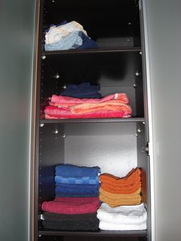 interior of a young man´s wardrobe