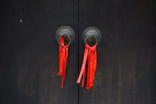 Door at Jade Buddha Temple, Shanghai