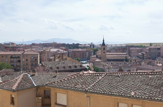  Segovia city, a World Heritage city, Spain