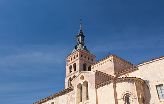 an ancient church in Segovia, World Heritage city, Spain