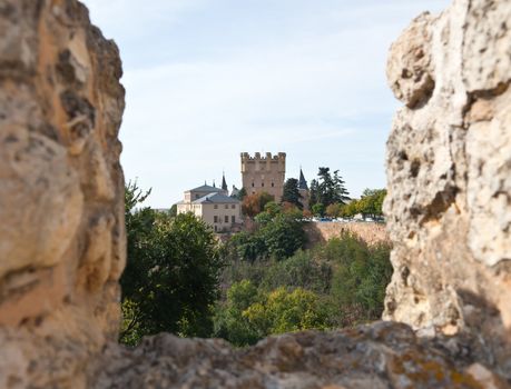 Alcazar fortress of the Segovia city, Spain