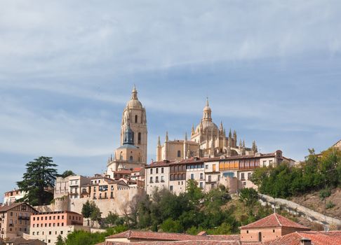 Segovia cathedral, World Heritage town Segovia, Spain 