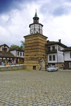 Tryavna and clock tower � old style historical city in North Bulgaria