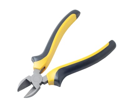 pliers on white background