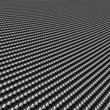 A realistic carbon fiber background with perspective.