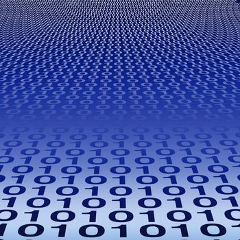 computer binary background