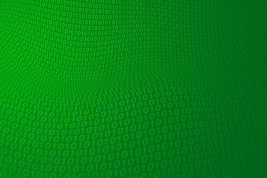 Space Digital Energy Map - Green