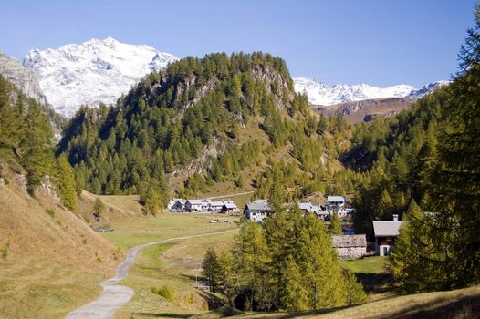Crampiolo - Alpe Devero - natural park in the Alps, Piemonte, Italy