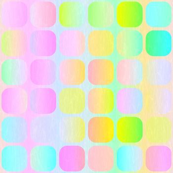 vibrant pastel colored blocks with light woven imprint 