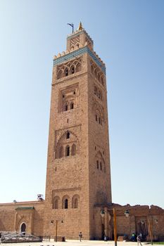 The marvellous Koutoubia Minaret in Marrakesh, Moroc