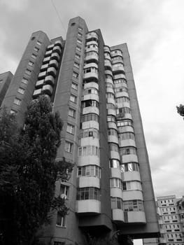 Typical socialist block of flats, Moldova