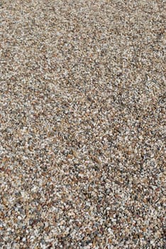 photo of a park scene with little and colorful stones