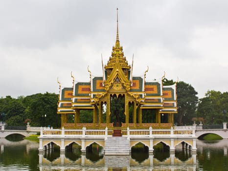 The Bang Pa-in Palace Ayutthaya of Thailand