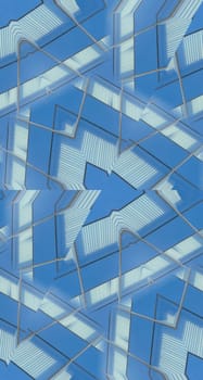 A seamless pattern background made out of windows.